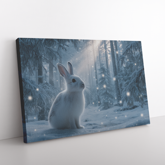 Enchanted_White_Rabbit_in_Snow_Covered_P_H_Rectangle_Angle_Floor_Mockup.png_15333388
