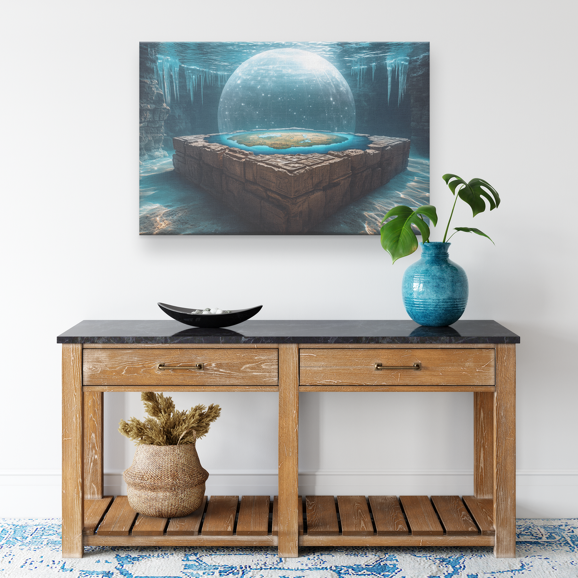 Flat_Earth_On_Massive_Stone_Foundation_W_H_Rectangle_Smaller_Lifestyle_Mockup.png