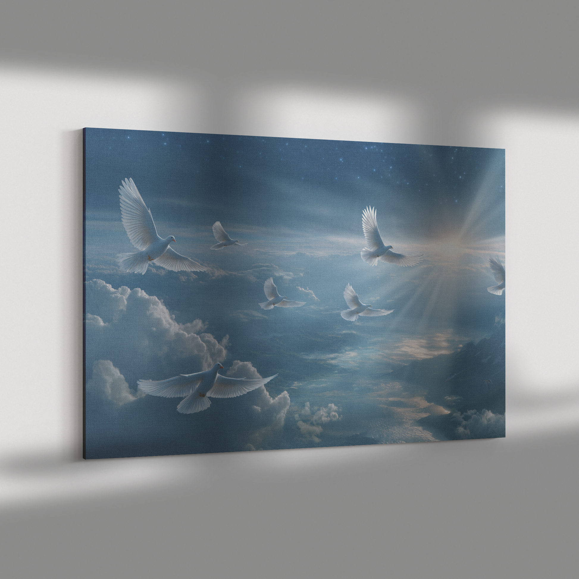 Flock_of_Doves_with_Shimmering_Wings_Fly_H_Rectangle_Dramatic_Shadow_Mockup.png_15467303