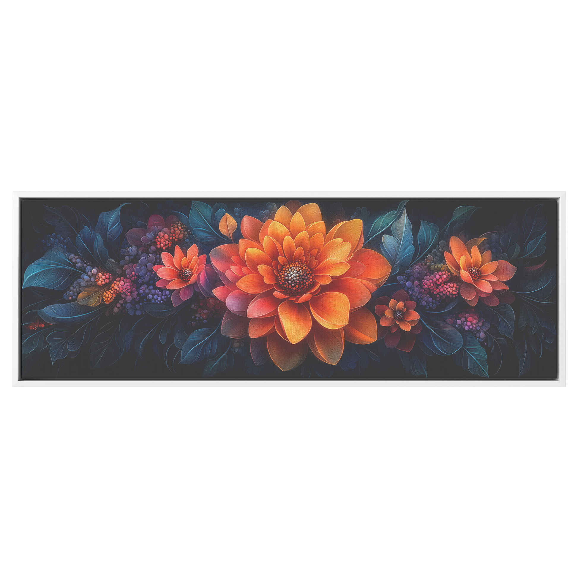 Floral_Mandalas_Geometric_Symmetry_Intri_White_Framed_Canvas_H_Panoramic_Main_Mockup.png