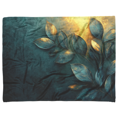 Forest_Green_and_Gold_Abstract_Floral_De_H_Blanket_AS_Flat_Mockup.png