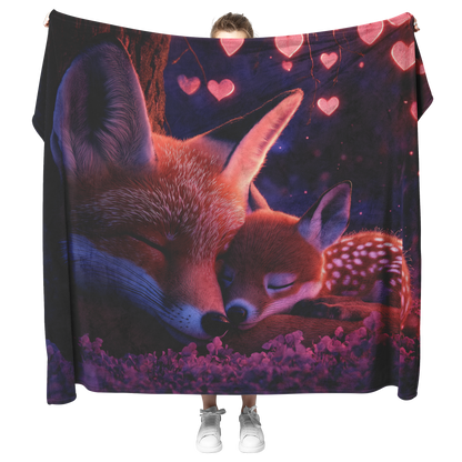 Fox_Cub_and_Baby_Deer_Sherpa_Fleece_Thro_H_Blanket_Model_Mockup.png_15351627