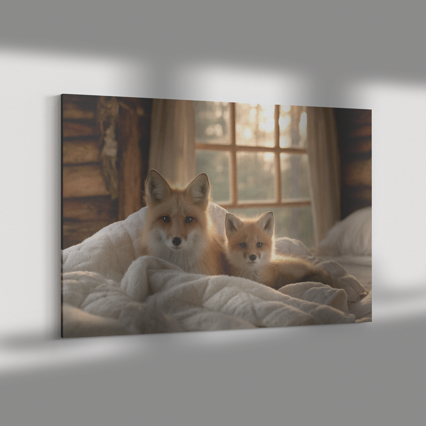 Fox_Family_Cuddled_Under_Warm_Quilt_Insi_H_Rectangle_Dramatic_Shadow_Mockup.png_15487649