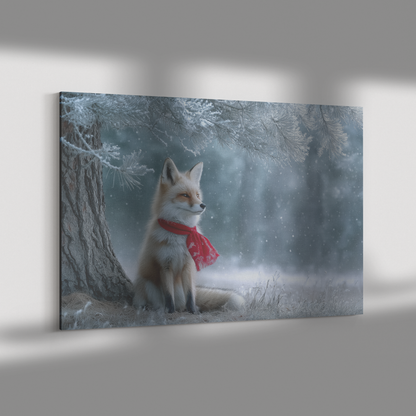 Fox_Wearing_Red_Scarf_Sitting_Beside_Fro_H_Rectangle_Dramatic_Shadow_Mockup.png_15528846