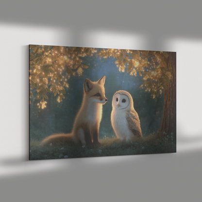 Fox_and_Owl_Friends_Under_Dreamcatcher_T_H_Rectangle_Dramatic_Shadow_Mockup.png_15524178