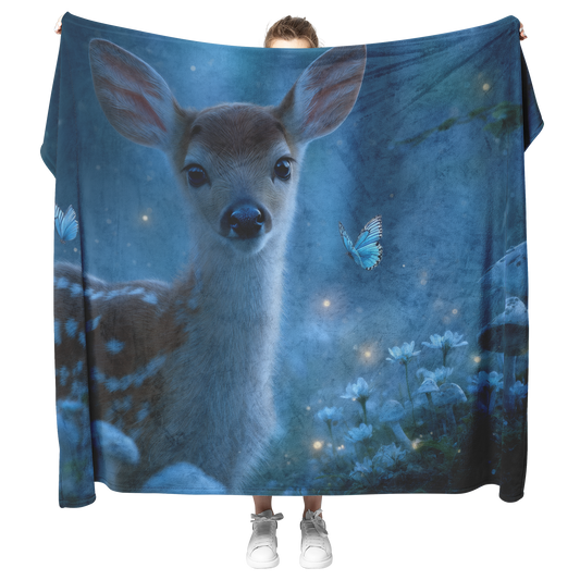 Gentle_Baby_Deer_With_Blue_Eyes_Surround_H_Blanket_Model_Mockup.png_15279442