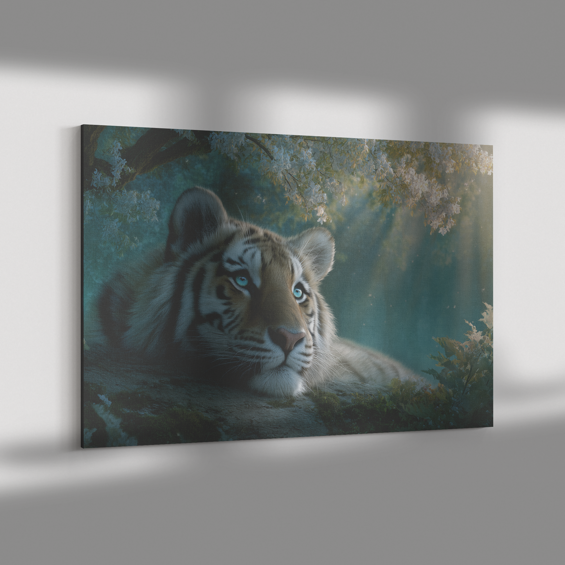 Gentle_Tiger_with_Blue_Eyes_Curled_Up_Un_H_Rectangle_Dramatic_Shadow_Mockup.png_15330552
