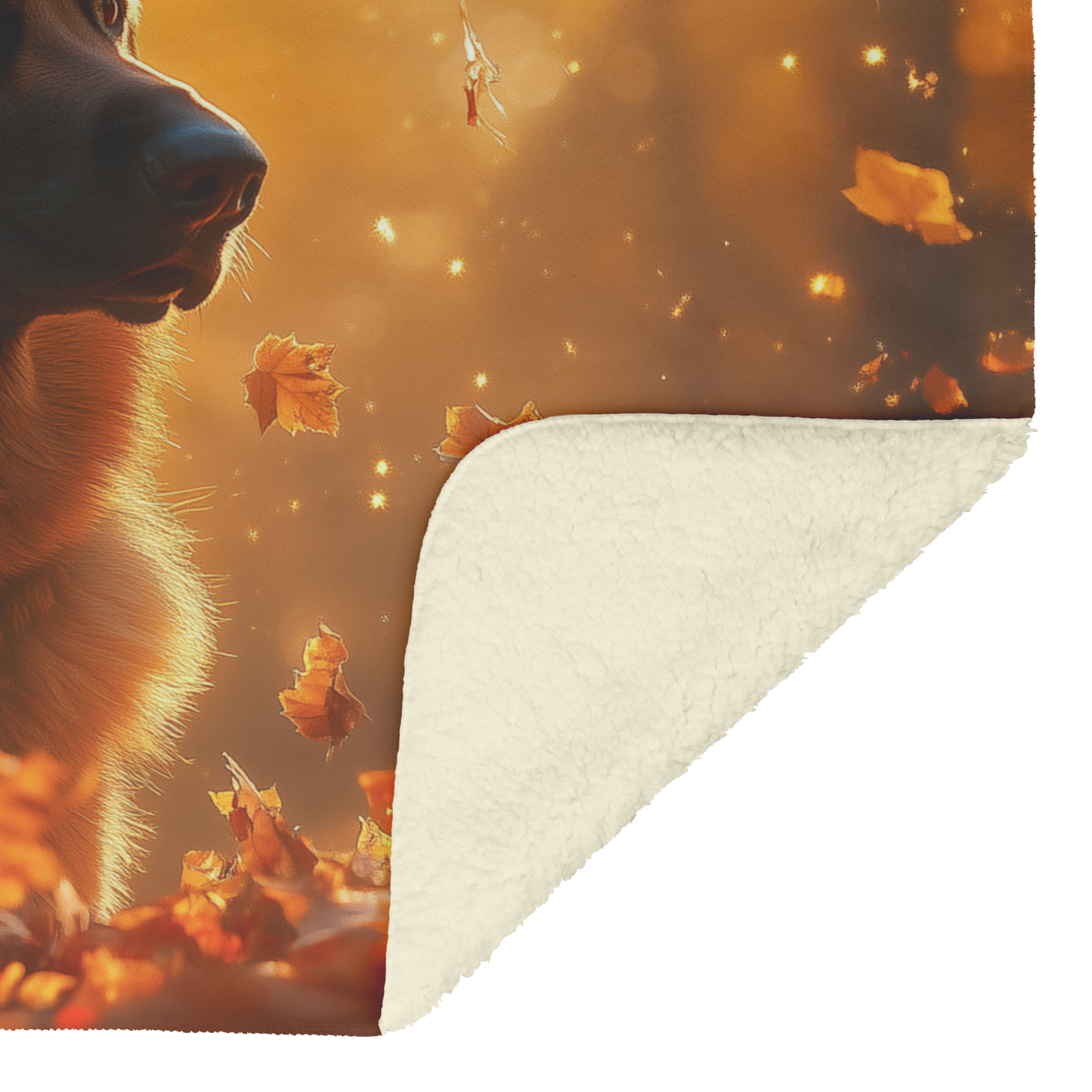 German_Shepherd_in_Autumn_Forest_with_Li_H_Blanket_Sherpa_Mockup.png