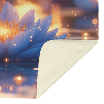 Glowing_Blue_Chrysanthemums_on_Pond_with_H_Blanket_Sherpa_Mockup.png
