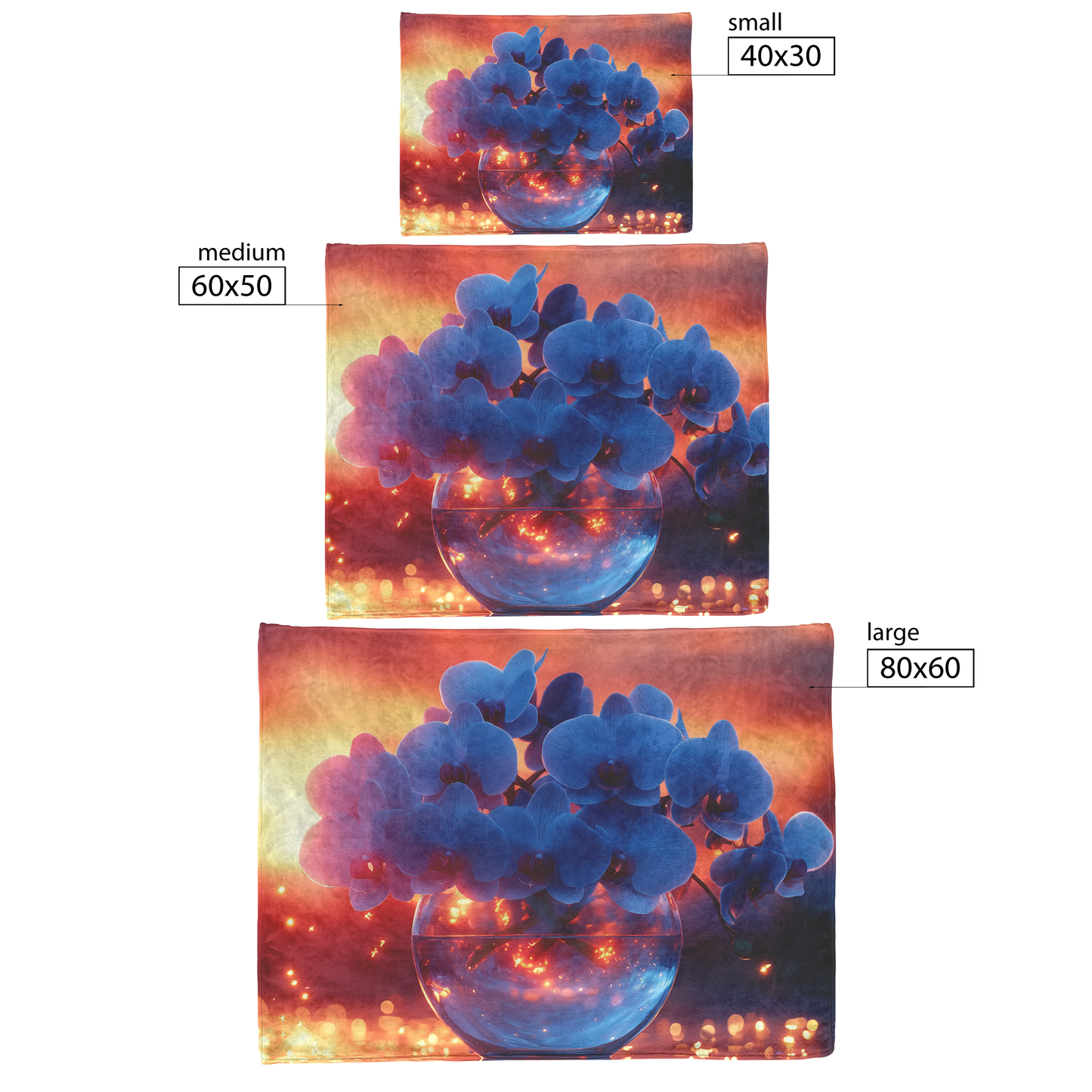 Glowing_Blue_Orchids_in_Clear_Vase_with__H_Blanket_Size_Options_Mockup.png