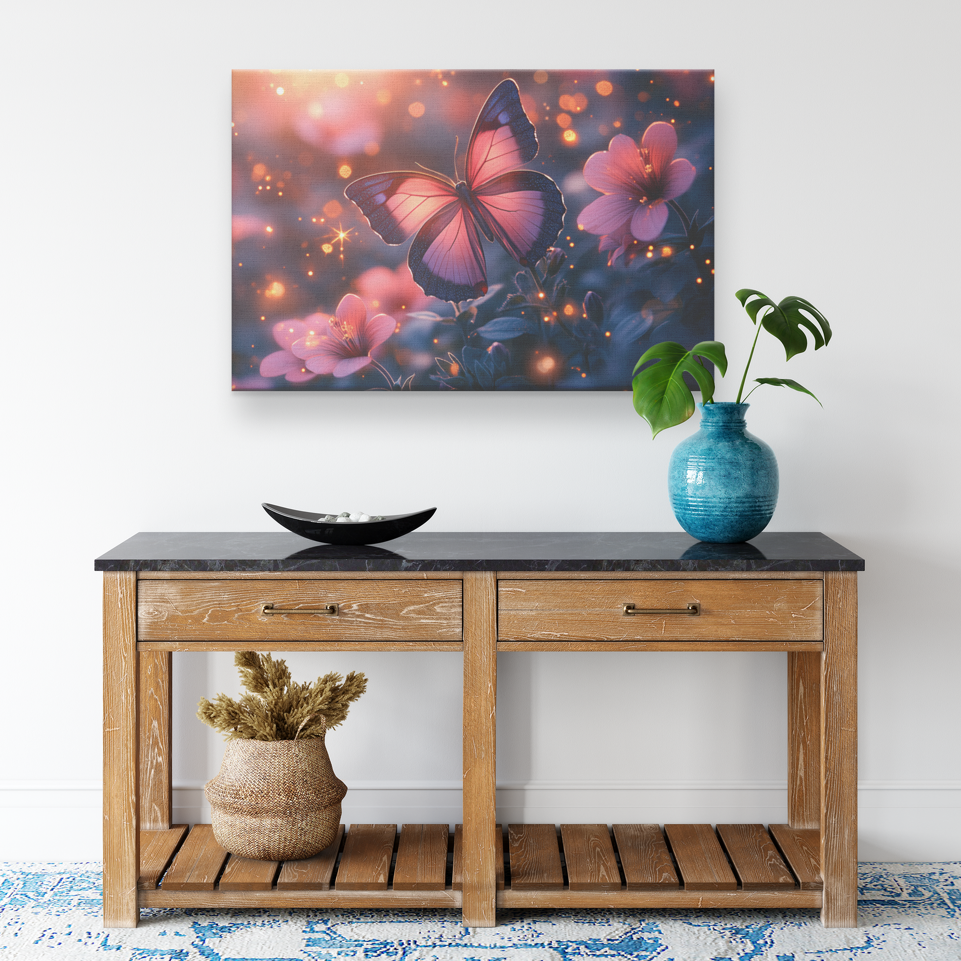 Glowing_Geranium_Blossoms_with_Golden_Su_H_Rectangle_Smaller_Lifestyle_Mockup.png