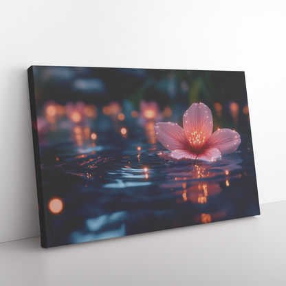 Glowing_Geranium_Petals_Floating_on_Crys_H_Rectangle_Angle_Floor_Mockup.png