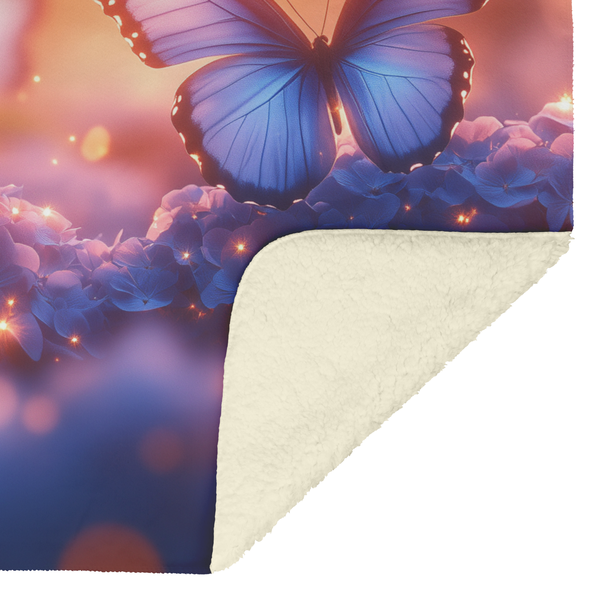 Glowing_Hydrangea_Bush_with_Butterflies__H_Blanket_Sherpa_Mockup.png