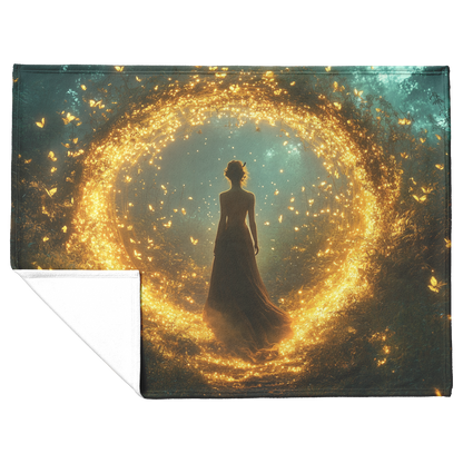 Glowing_Jasmine_Archway_with_Butterflies_H_Blanket_Flat_Fold_Mockup.png