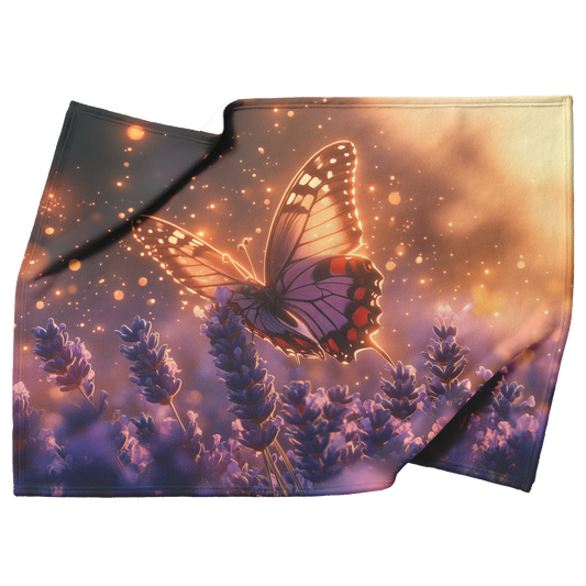 Glowing_Lavender_Plant_with_Light_Trails_H_Blanket_Top_Bottom_Folds_Mockup.png