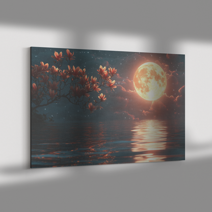 Glowing_Magnolia_Branch_Silhouetted_Agai_H_Rectangle_Dramatic_Shadow_Mockup.png