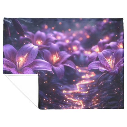 Glowing_Purple_Lilies_in_Enchanted_Fores_H_Blanket_Flat_Fold_Mockup.png