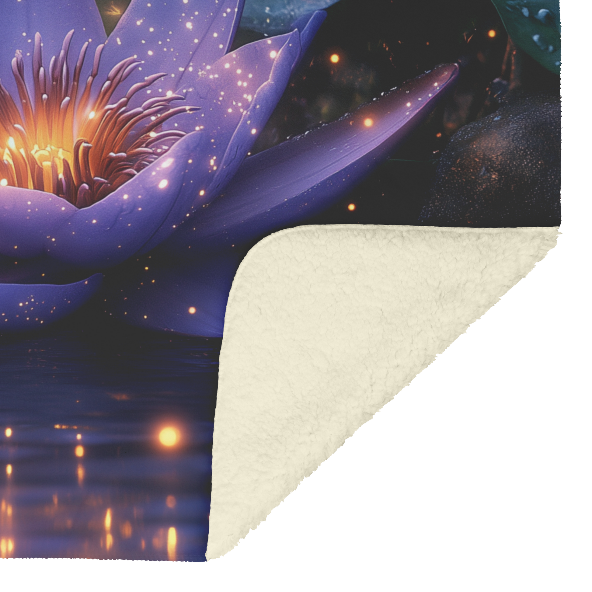 Glowing_Purple_Lily_by_Waterfall_with_Fi_H_Blanket_Sherpa_Mockup.png