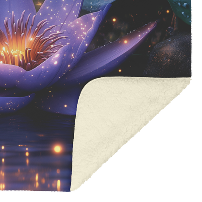 Glowing_Purple_Lily_by_Waterfall_with_Fi_H_Blanket_Sherpa_Mockup.png
