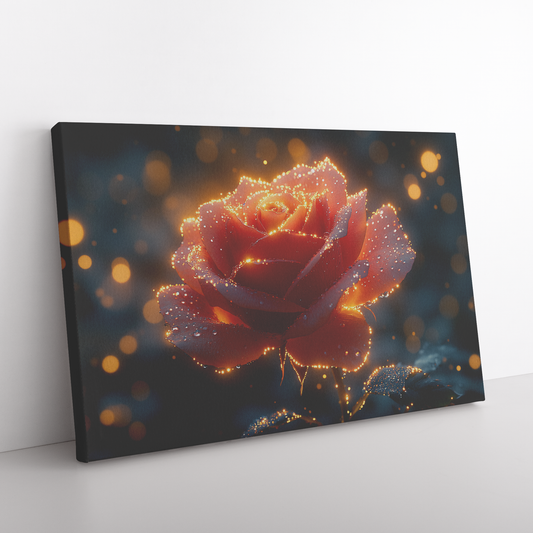 Glowing_Red_Rose_Covered_in_Dewdrops_Sur_H_Rectangle_Angle_Floor_Mockup.png