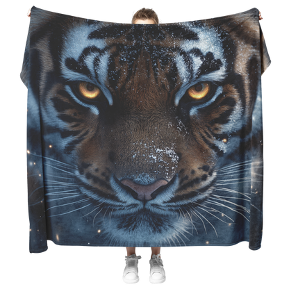 Glowing_Tiger_Print_With_Monochromatic_G_H_Blanket_Model_Mockup.png