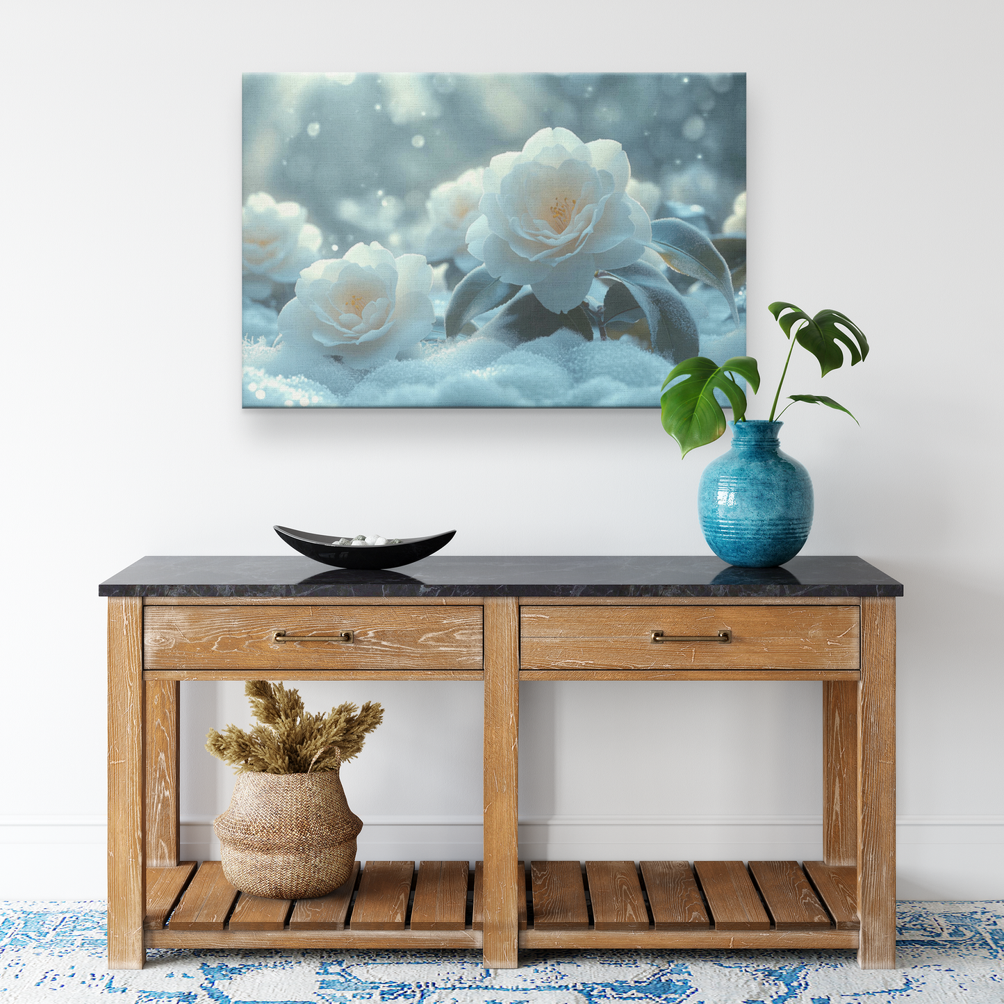 Glowing_White_Camellias_Blooming_in_Fros_H_Rectangle_Smaller_Lifestyle_Mockup.png
