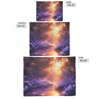 Glowing_White_and_Purple_Irises_by_Fores_H_Blanket_Size_Options_Mockup.png