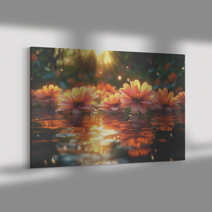Glowing_Zinnia_Blossoms_Reflected_in_Cry_H_Rectangle_Dramatic_Shadow_Mockup.png