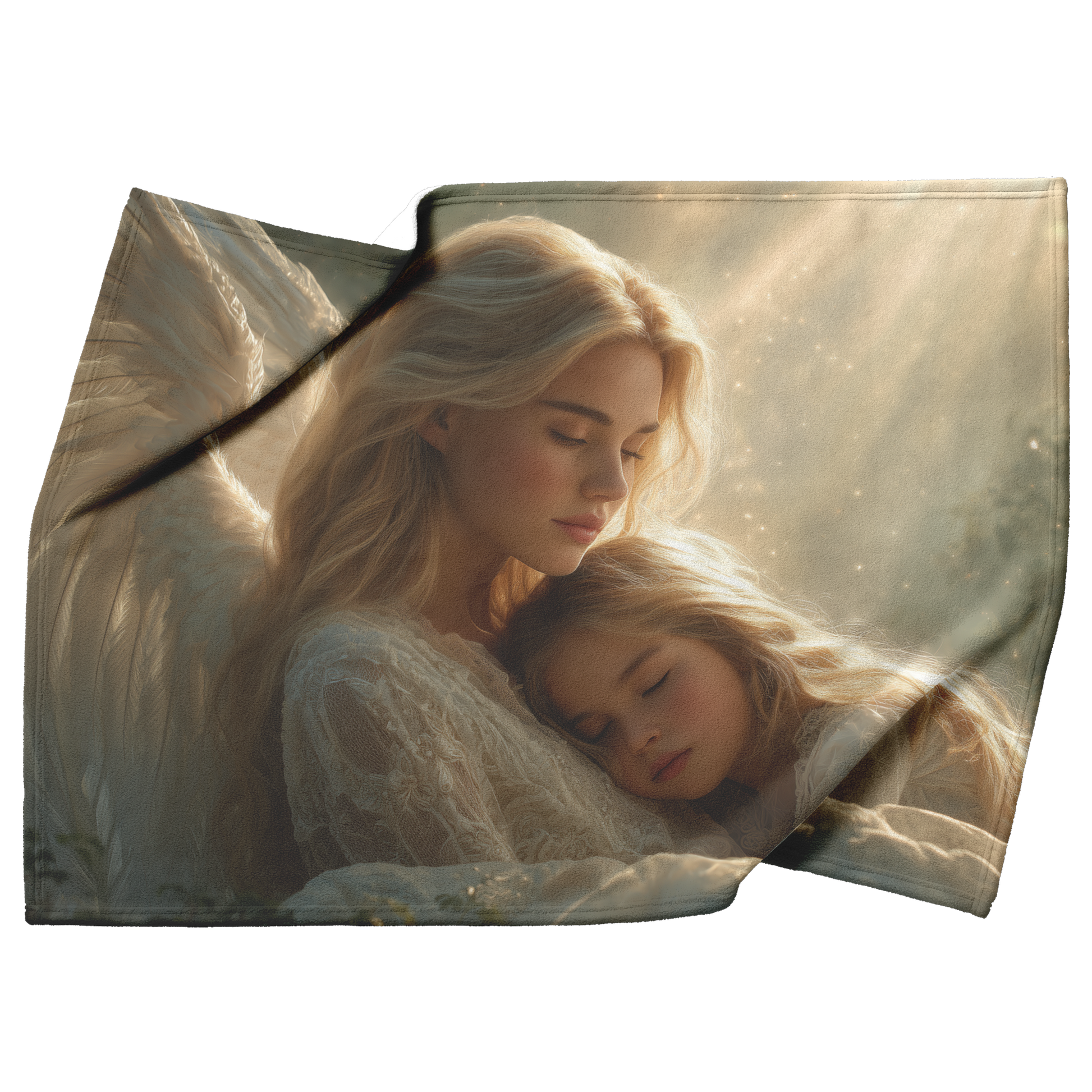 Guardian_Angel_With_Glowing_Wings_Watchi_H_Blanket_Top_Bottom_Folds_Mockup.png