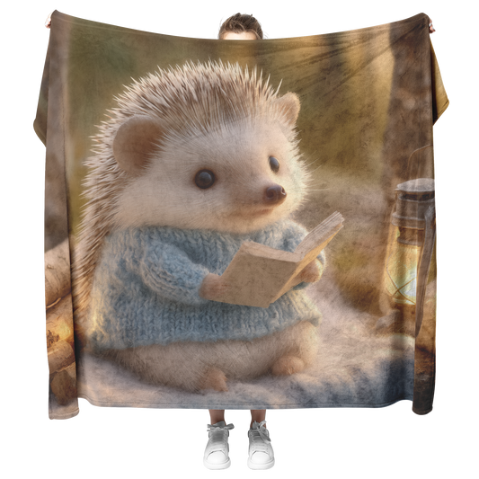 Hedgehog_In_Tiny_Knit_Sweater_Reading_Bo_H_Blanket_Model_Mockup.png