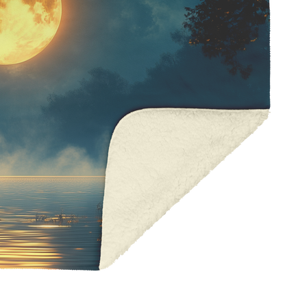 Howler_Monkey_Silhouetted_Against_a_Glow_H_Blanket_Sherpa_Mockup.png