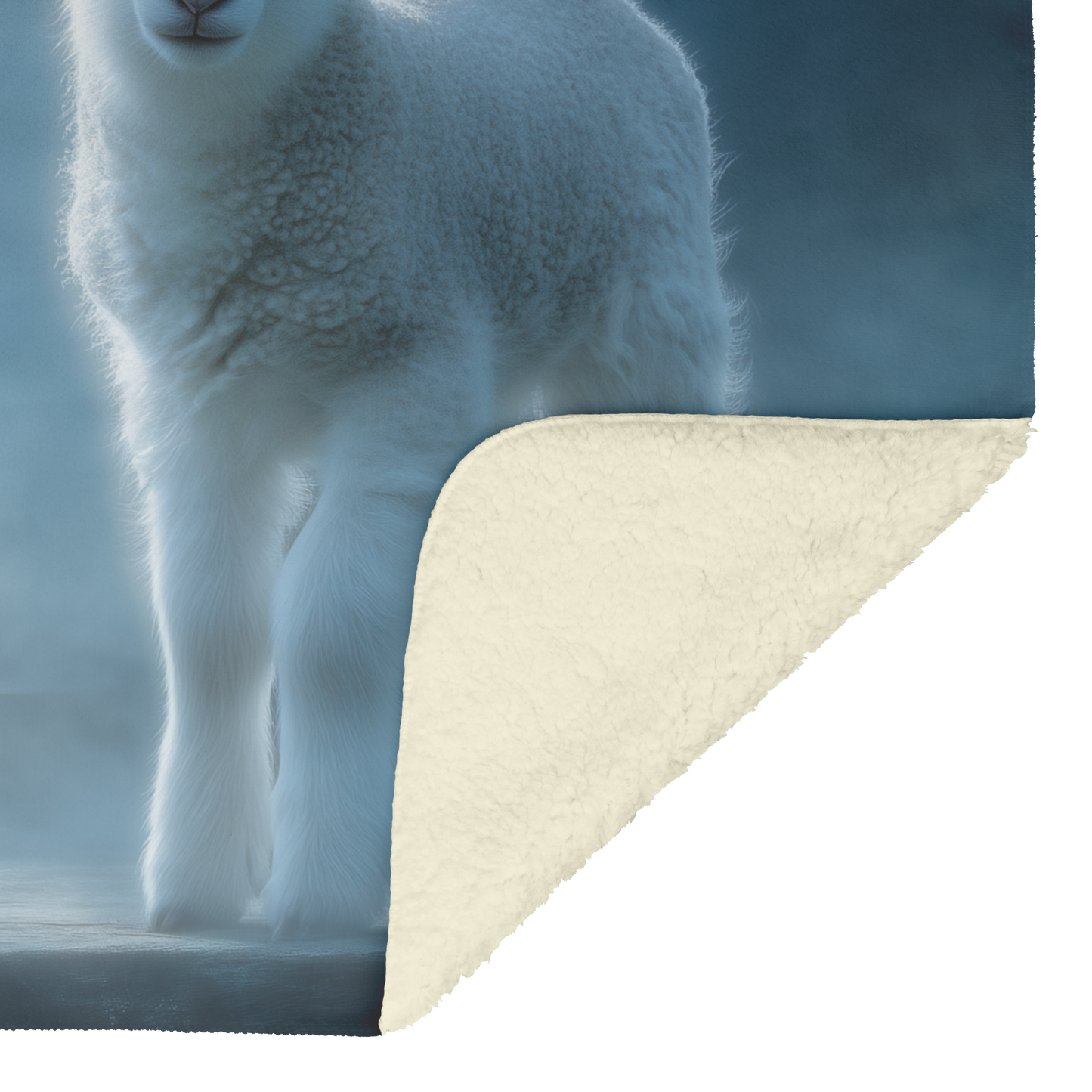 Lamb_With_Blue_Eyes_At_Radiant_Stairway__H_Blanket_Sherpa_Mockup.png