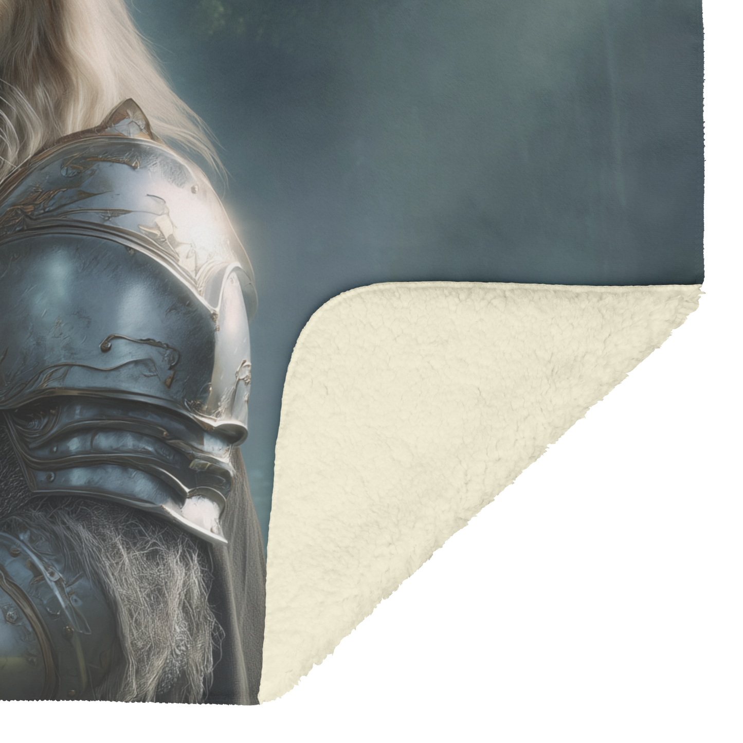 Lion_Wrapped_In_Light_Wearing_Golden_Arm_H_Blanket_Sherpa_Mockup.png