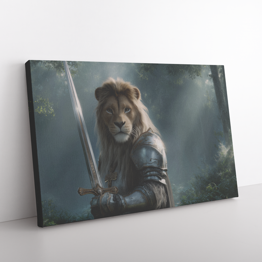 Lion_in_Golden_Armor_with_Cross_Sword_Re_H_Rectangle_Angle_Floor_Mockup.png_15486700