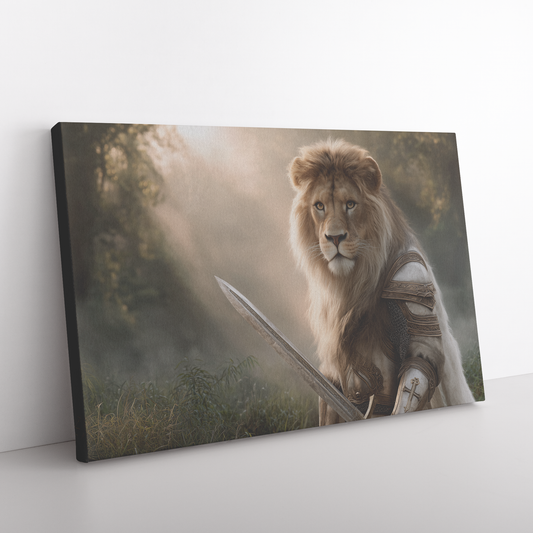 Lion_in_Golden_Armor_with_Cross_Sword_Re_H_Rectangle_Angle_Floor_Mockup.png_15486694