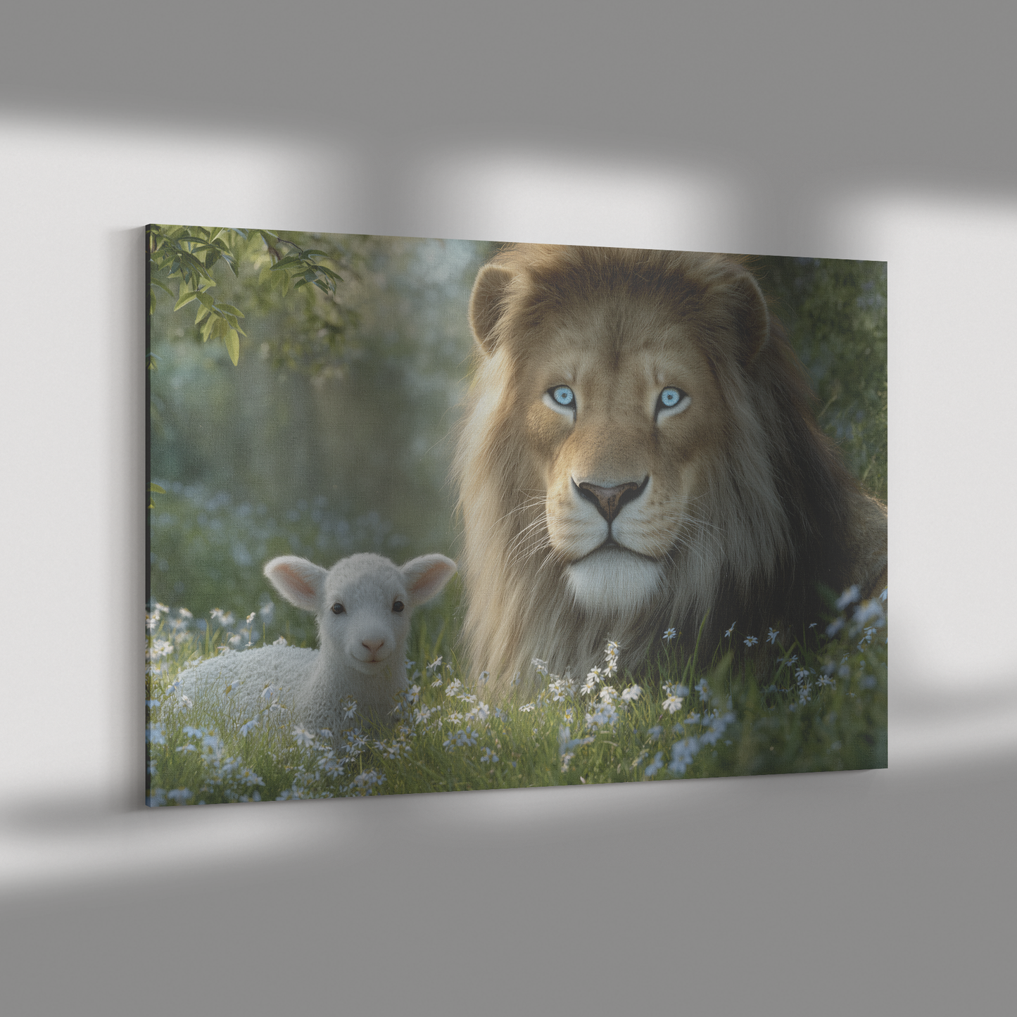 Lion_with_Blue_Eyes_Resting_Beside_Sleep_H_Rectangle_Dramatic_Shadow_Mockup.png_15486506