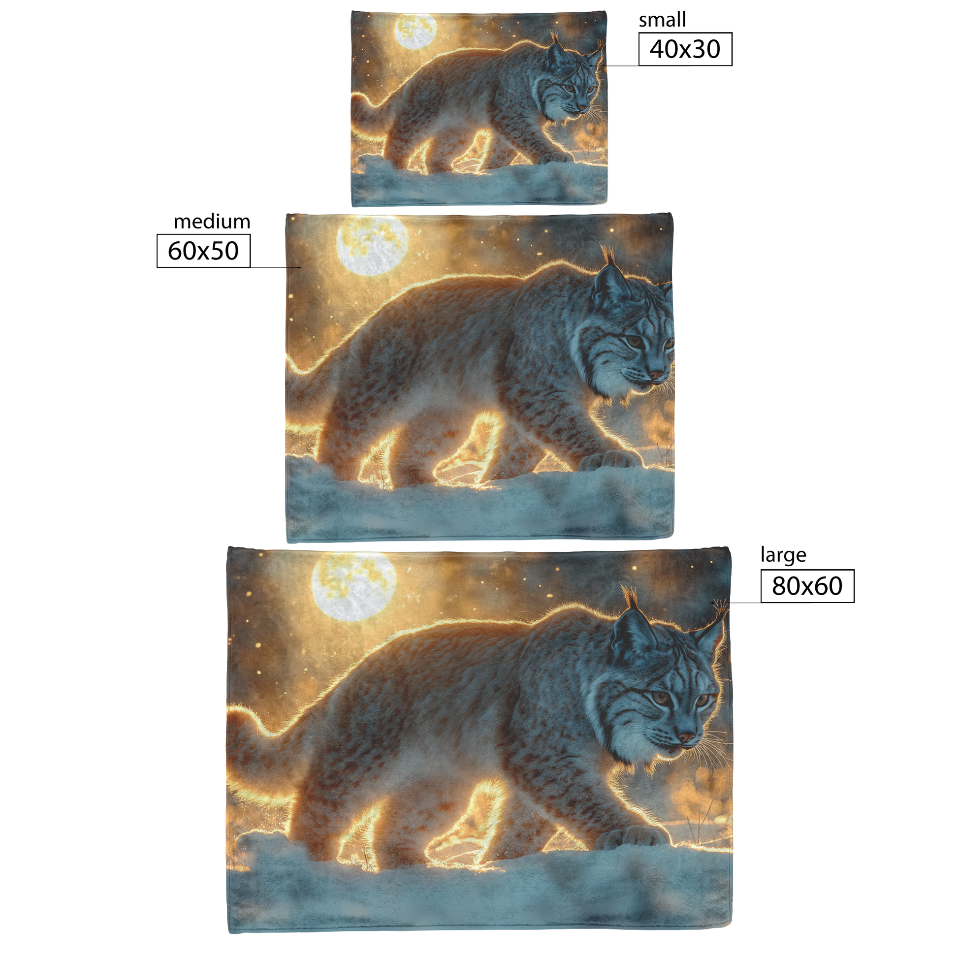Lynx_Walking_Through_a_Glowing_Snowy_Lan_H_Blanket_Size_Options_Mockup.png