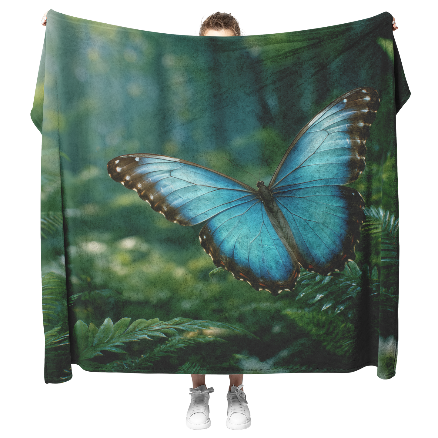 Macro_View_Of_Blue_Morpho_Butterfly_Wing_H_Blanket_Model_Mockup.png