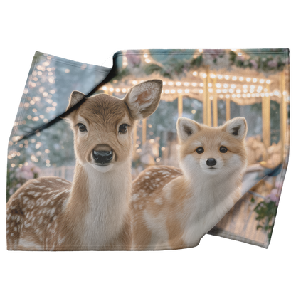 Magical_Christmas_Carousel_With_Animals__H_Blanket_Top_Bottom_Folds_Mockup.png