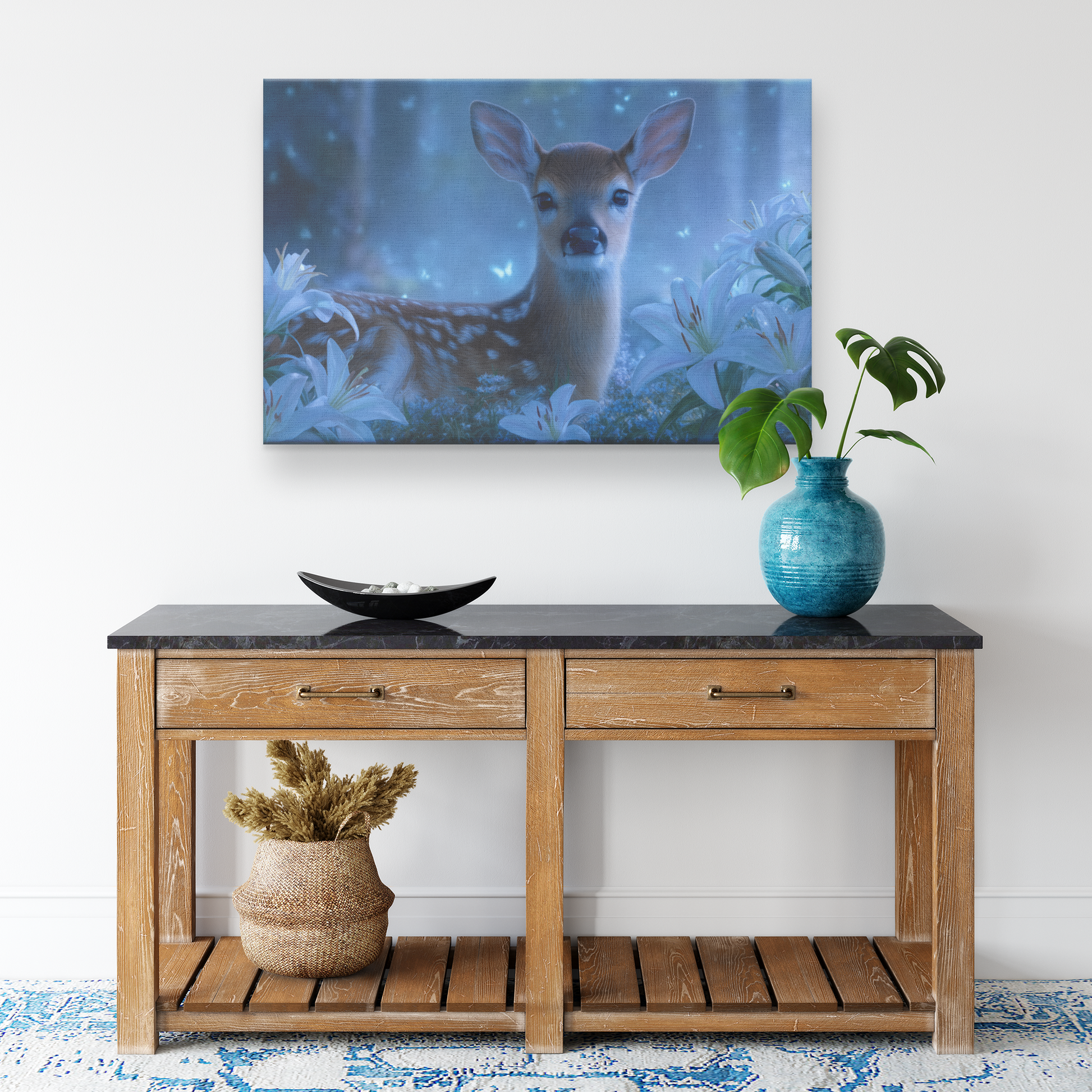 Magical_Deer_with_Blue_Eyes_Resting_in_G_H_Rectangle_Smaller_Lifestyle_Mockup.png_15430860