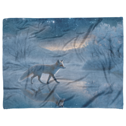 Magical_Winter_Fox_With_Silver_Fur_Walki_H_Blanket_AS_Flat_Mockup.png