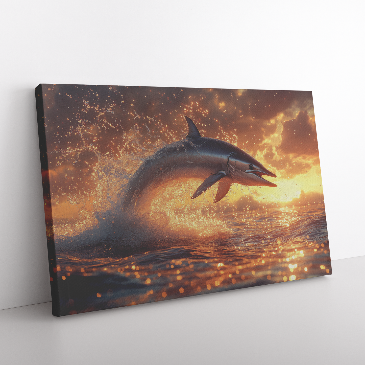 Majestic_Marlin_Leaping_Out_of_Glowing_C_H_Rectangle_Angle_Floor_Mockup.png