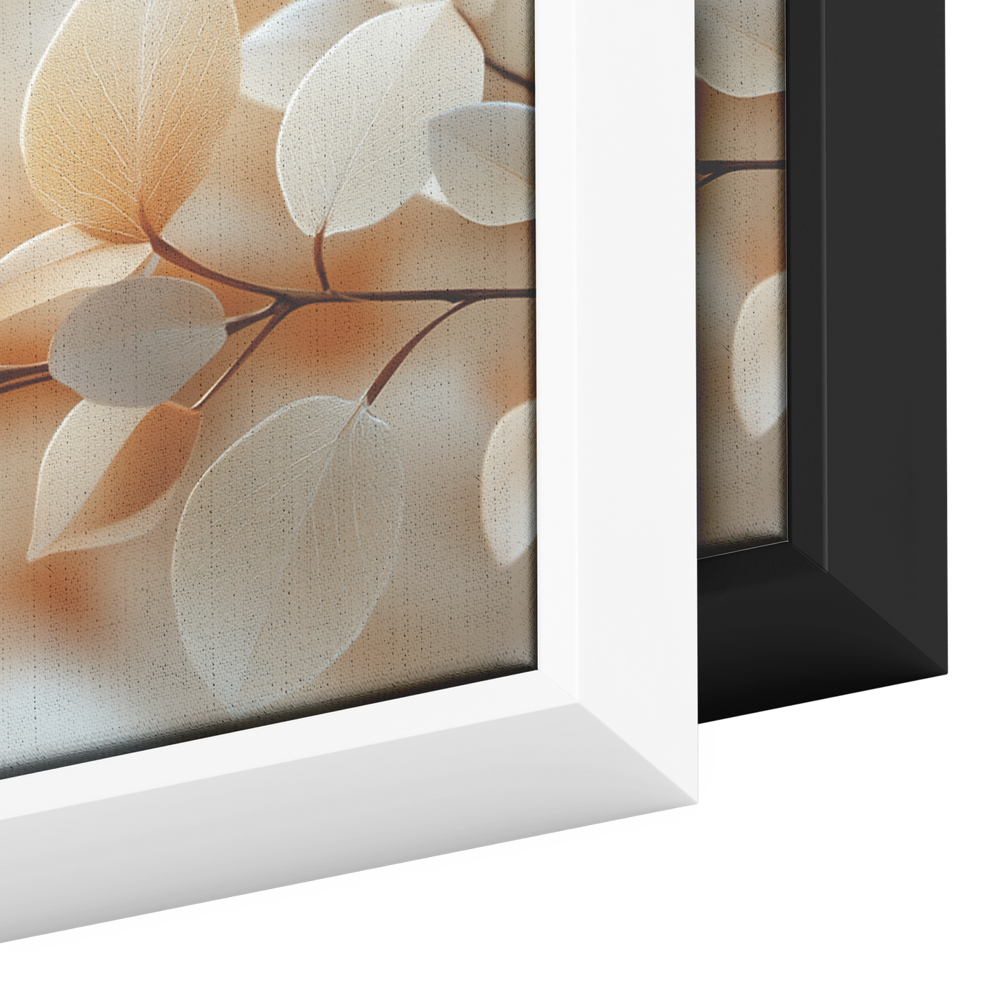 Minimalist Artwork Simple Vine Patterns Neutral Tones Soft Shading Cream Background Ultra High Definition Panoramic Framed Canvas Wall Art - Awakening Righteousness