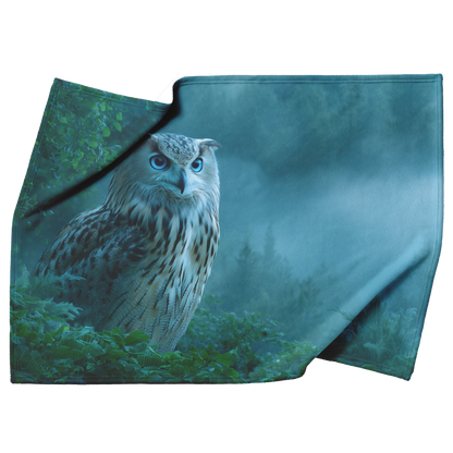 Moonlight_Owl_With_Blue_Eyes_And_Mystica_H_Blanket_Top_Bottom_Folds_Mockup.png