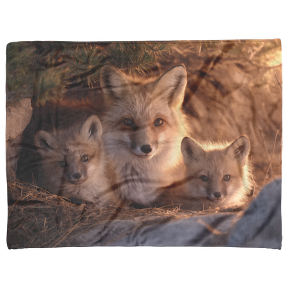Mother_Fox_And_Cubs_Snuggled_In_Glowing__H_Blanket_AS_Flat_Mockup.png