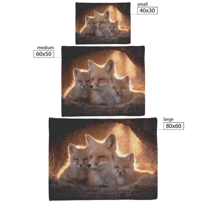 Mother_Fox_And_Cubs_Snuggled_In_Glowing__H_Blanket_Size_Options_Mockup.png