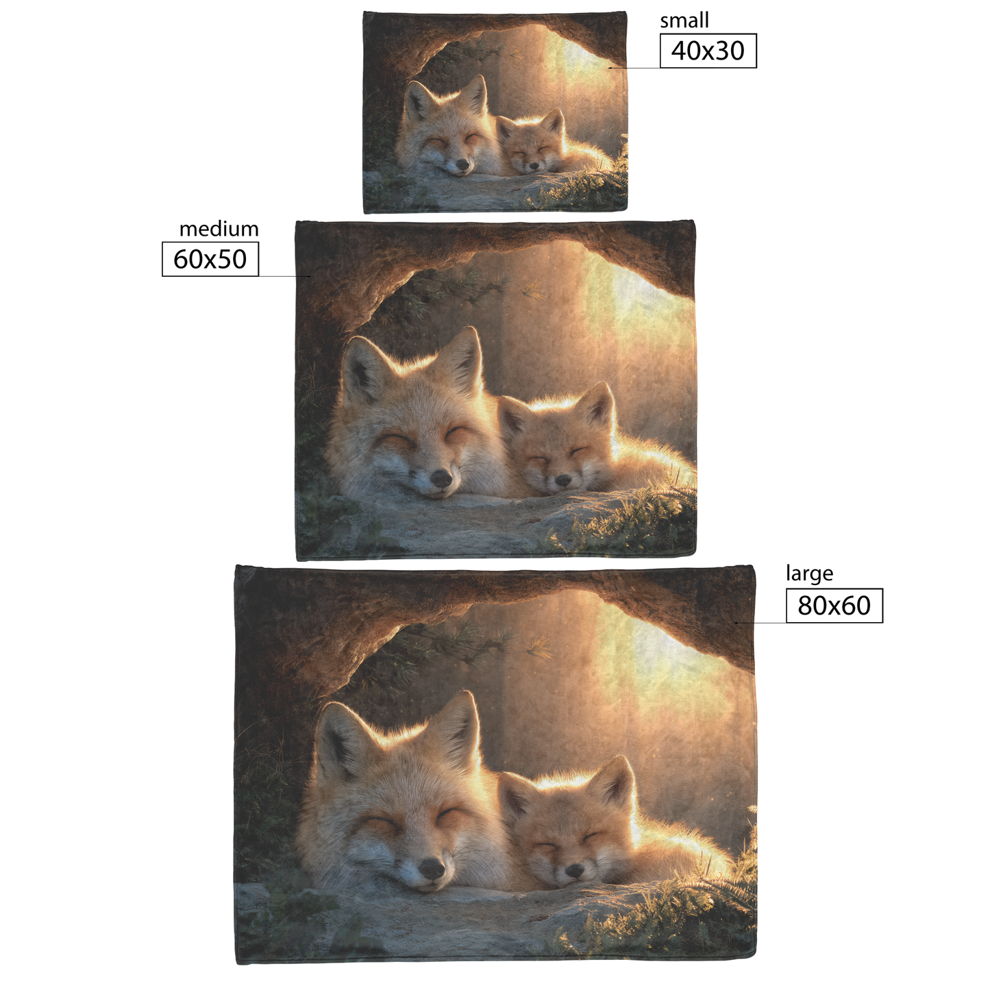 Mother_Fox_And_Cubs_Snuggled_In_Glowing__H_Blanket_Size_Options_Mockup.png