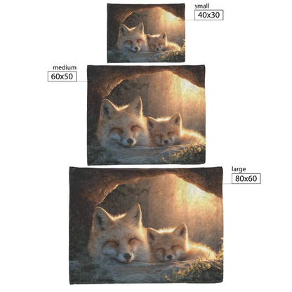 Mother_Fox_And_Cubs_Snuggled_In_Glowing__H_Blanket_Size_Options_Mockup.png