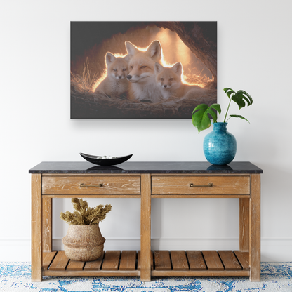 Mother_Fox_and_Cubs_Snuggled_in_Glowing__H_Rectangle_Smaller_Lifestyle_Mockup.png_15524216