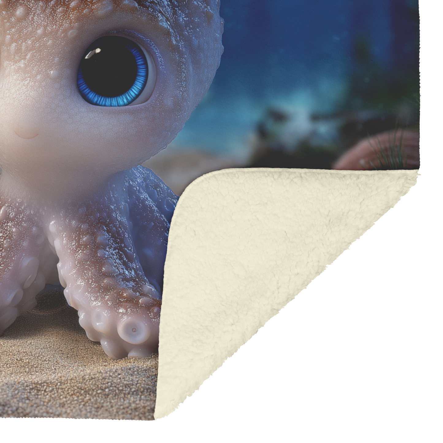 Octopus_With_Blue_Eyes_Holding_Seashells_H_Blanket_Sherpa_Mockup.png